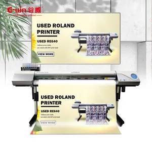 Roland RE640 de haute qualité d'occasion utilise des autocollants et des décalcomanies de tête d'impression DX7 imprimante roland à vendre