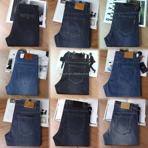 Jeans da <span class=keywords><strong>Uomo</strong></span> Slim Fit a Gamba Dritta, Nuova Collezione Estate-Autunno 2025, Vendita Diretta dalla Fabbrica - Product Image 1