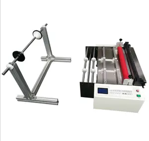 Máquina cortadora de película plástica de tela, marca de impresión, rollo de papel de cinta de PVC a hoja, cortador cruzado, SG-hyd-1000, 2021