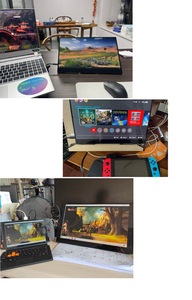 HDR 3840 2160 Loại-C HDM tôi tương thích bên ngoài 13.3 17.1 "hiển thị di động OLED 15.6 inch màn hình cảm ứng 4K UHD màn hình di động - Product Image 6