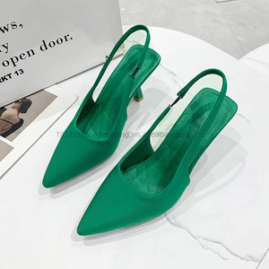 Factory Wholesale New Pointy High Summer Stiletto Heels Sandals Women for Women's Shoes - Product Image 6