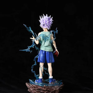 Giocattoli in resina PVC azione e giocattolo di alta qualità modalità velocità Zoldyck postura in piedi <span class=keywords><strong>Killua</strong></span> Zoldyck figure <span class=keywords><strong>anime</strong></span> decorazione d'interni - Product Image 5