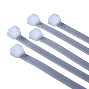 JUNKE Bridas de nailon para cables de 1.0mm-3mm, blancas y negras, correas industriales para arnés de cables, certificadas CE ISO9001 - Product Image 4