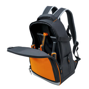 Sac à dos pour outils, sangles réglables, fermeture à glissière, haute capacité, pour les techniciens, réparation et installation - Product Image 2