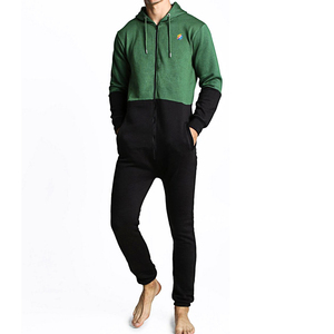 ชุดนอนฟลีซแบบมีซิปสองสีสำหรับผู้ชาย รุ่น FI-1503 จาก Formula1 Industries ระบายอากาศได้ดี แห้งเร็ว ไซส์ใหญ่ - Product Image 1