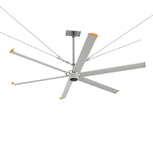 Large Diameter 15ft 4500mm Industrial HVLS Ceiling Fan Big Wind Cooling air