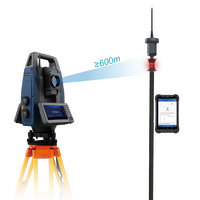 Hi-Target HTS-820 Robotic Total Station Versi Internasional Alat Survei Tanah Satu Orang