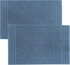 Luxury 32s/1 100% Cotton <strong>Bath</strong> <strong>Mat</strong> Jacquard Weave Anti-Slip Absorbent Soft Floor <strong>Mat</strong> for Bathroom Home Hotel <strong>Green</strong> - Product Image 3