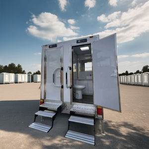 Youya Moderne Chine <span class=keywords><strong>Remorque</strong></span> Toilette De Luxe 2-Stall Portable Mobile Toilette Design Moderne Toilettes Publiques Remorques pour Usage Extérieur - Product Image 1