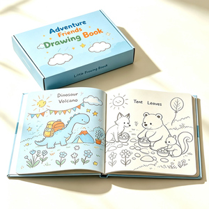Libro <span class=keywords><strong>da</strong></span> colorare Magic Friends Unicorn con copertina rigida, a colori, con cartoni animati, con confezione regalo per bambini piccoli, per l'educazione artistica precoce - Product Image 3