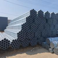 Tube rond galvanisé GI ASTM A53 Grade B Sch40 2 pouces 3 pouces, fabricant de tubes ronds galvanisés, tube en acier de haute qualité revêtu de zinc
