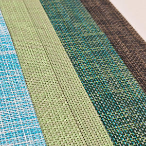 STARUNK Tissu de chaise en vinyle imperméable Tissu de teslin en maille de polyester enduit de PVC <span class=keywords><strong>pour</strong></span> chaise de cour de plage de patio extérieur - Product Image 6