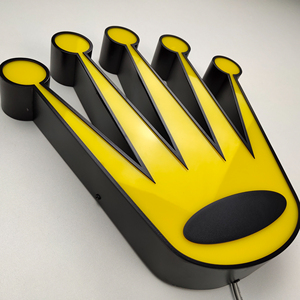 Insegna con Lettere Luminose Personalizzate con Profilo Decorativo, Lettere 3D in Acciaio Inox con LED, Logo e Segnaletica - Product Image 2