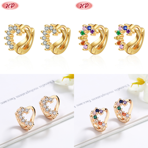 Pendientes de circón para mujer, accesorios de moda, conjuntos de pendientes personalizados - Product Image 6