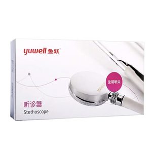 Stéthoscope Yuwell, corps entièrement métallique, usage médical professionnel - Product Image 1