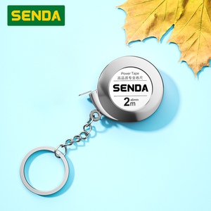 Fita Métrica Mini Caracol Retrátil de 2M Ferramenta de Medição de Bolso - Product Image 4