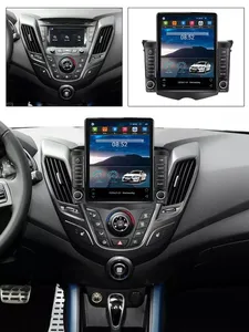 Tesla Android 11 8 + 128G Автомобильная стерео для Hyundai современный veloster Feisi GPS BT 360 камера carplay Автомобильная gps стерео android