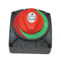 Interrupteur de batterie 12v 24v marche-arrêt 600A interrupteur de coupure de batterie robuste à courant élevé interrupteur d'isolateur de batterie principale