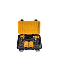 Perceuse-visseuse sans fil 21V et clé à chocs électrique, kit combiné avec moteur sans balais, batterie au lithium, coffret rigide, garantie OEM de 3 ans