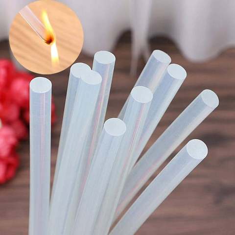 Transparent Hot Melt Glue Stick for Hair Accessories Bonding for Woodworking Packing Transportation