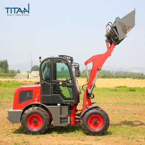 Titanhi Thương Hiệu <span class=keywords><strong>Zl08</strong></span> Bánh <span class=keywords><strong>Loader</strong></span> 0.8ton Front End Radlader 800Kg Với Cabin Sang Trọng Cho Châu Âu - Product Image 6