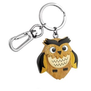 Llavero de madera OWL sin caja - Product Image 1