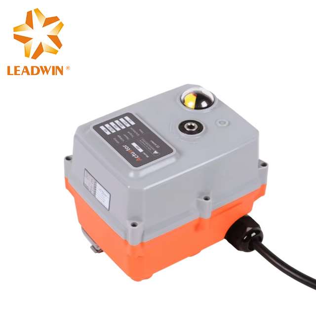 High-Pressure AC/DC95-265 Electric Actuator 90 Degree 50Nm Torque Smart Motorized Quarter Rotary Turn Ball OEM Customizable