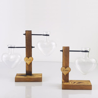 Vase en verre hydroponique vintage pour dropshipping, terrarium de bureau, pot de propagation aquatique pour plantes d'intérieur et de jardin