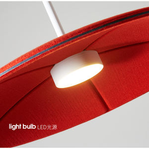 Nuovo Design moderno di lusso grande lampadario di illuminazione moderna decorazione a sospensione luci classiche <span class=keywords><strong>paralume</strong></span> in feltro per la casa - Product Image 6