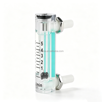 Débitmètre rotamètre en acrylique à montage sur panneau LZT pour air et gaz, 10 15 20 30 40 50 100 LPM avec vanne de régulation