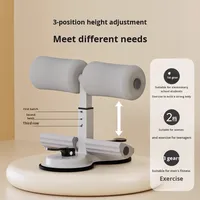 Barre de fitness multifonctionnelle à ventouse pour sit-ups et pompes, en acier, portable, pour la maison, vente en gros