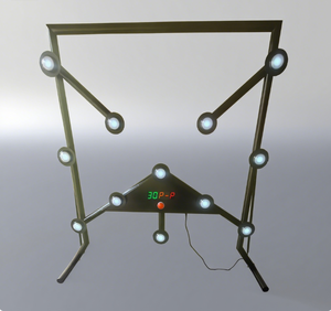 Juego Interactivo de Carreras con Prueba de Reacción: Presiona el Botón y Golpea al Marmota, Accesorios para Eventos, Metal, 1 Año de Garantía - Product Image 3