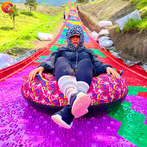 ألعاب ترفيه للأطفال والكبار رخيصة الثمن للفصول الأربعة زلاقة ملونة للثلج الجاف زلاقة ملاعب خارجية - Product Image 6