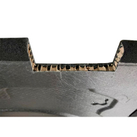 Matériaux d'isolation acoustique thermostables pour l'intérieur automobile, papier nid d'abeille pour couchettes arrière de camions