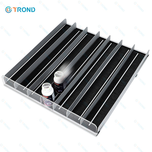 Tùy chỉnh siêu thị trọng lực Kệ con lăn hệ thống để hiển thị chai uống đồ uống cho cửa hàng sử dụng - Product Image 1