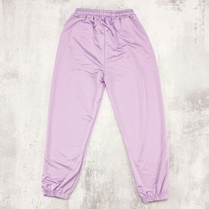 Biểu Tượng Tùy Chỉnh 100% Cotton Chất Lượng Cao Quá Khổ Trọng Lượng Nặng Dây Kéo Jogger Bút Chì Quần Đàn Hồi Cuff Của Phụ Nữ Sweatpants - Product Image 2