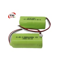 Batterie rechargeable NiMH 12V AAA 400mAh personnalisée pour l'électronique grand public, lampes de secours/torches, appareils médicaux, bateaux