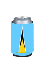 Manchon isolant réutilisable en néoprène avec motif drapeau pan-africain, idéal pour canettes de bière et de cola glacé, et pour boissons froides