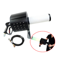 Canon à confettis CO2 sans fil, portable, étanche, écologique, en métal, pour les fêtes de mariage