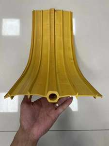 Construcción impermeable azul negro amarillo Color PVC Waterstop Belt para juntas de hormigón - Product Image 6