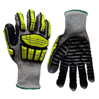 Gants de sécurité anti-vibrations et anti-chocs pour mécaniciens et outils électriques (vente en gros)