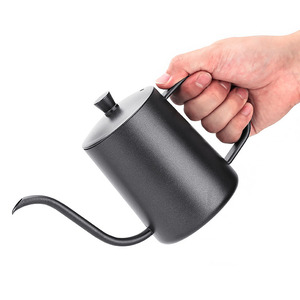 In acciaio inox bocca sottile gocciolamento bollitore versare sopra espresso erogazione del <span class=keywords><strong>caffè</strong></span> pentola a collo di cigno beccuccio versare sopra <span class=keywords><strong>caffè</strong></span> bollitore - Product Image 3