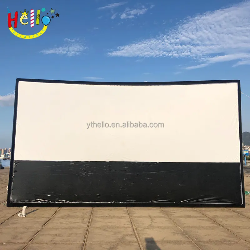 Pantalla de película inflable personalizada, cine inflable