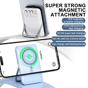 <span class=keywords><strong>Batterie</strong></span> <span class=keywords><strong>externe</strong></span> magnétique personnalisée avec logo, chargeur sans fil magnétique 10000 mAh pour <span class=keywords><strong>iPhone</strong></span> 15/16/17 Pro Max, Mini, <span class=keywords><strong>batterie</strong></span> <span class=keywords><strong>externe</strong></span> mobile - Product Image 3