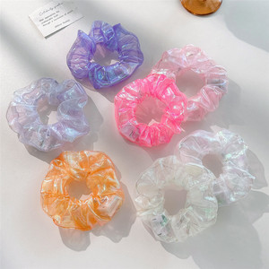 Coleteros LED Luminosos para el Cabello, Lazos Elásticos Brillantes, Bandas Luminosas Coloridas para Mujeres y Niñas, Coleteros de Satén Novedosos - Product Image 4
