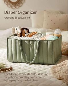 Organisateur de couches pour bébé personnalisé de haute qualité, sac de rangement multifonction pour couches, sac de rangement pour couches pour bébé - Product Image 4