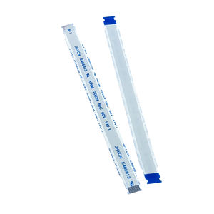 สายแบนแบบยืดหยุ่นชนิดเคลือบดีบุก AWM 20624 105 C 60V Vw-1 ระยะห่าง 0.<span class=keywords><strong>5</strong></span> มม. 10 ขา ความยาว 100 มม. สายไฟแบบ FFC PET - Product Image 4