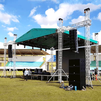 Estructura de armazón de aluminio directa de fábrica para iluminación de conciertos y escenario de exhibición de cabina de DJ
