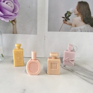 Perlengkapan Pembuatan Lilin Cetakan Lilin Silikon Bentuk Botol Parfum Cetakan Silikon Lilin Aromaterapi - Product Image 6