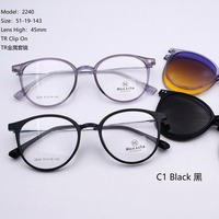 Kacamata Multifungsi Magnetik 3 in 1 Set Bingkai Kacamata Cermin Sunglasses NICE ECHA Harga Grosir Shenzhen Danyang
